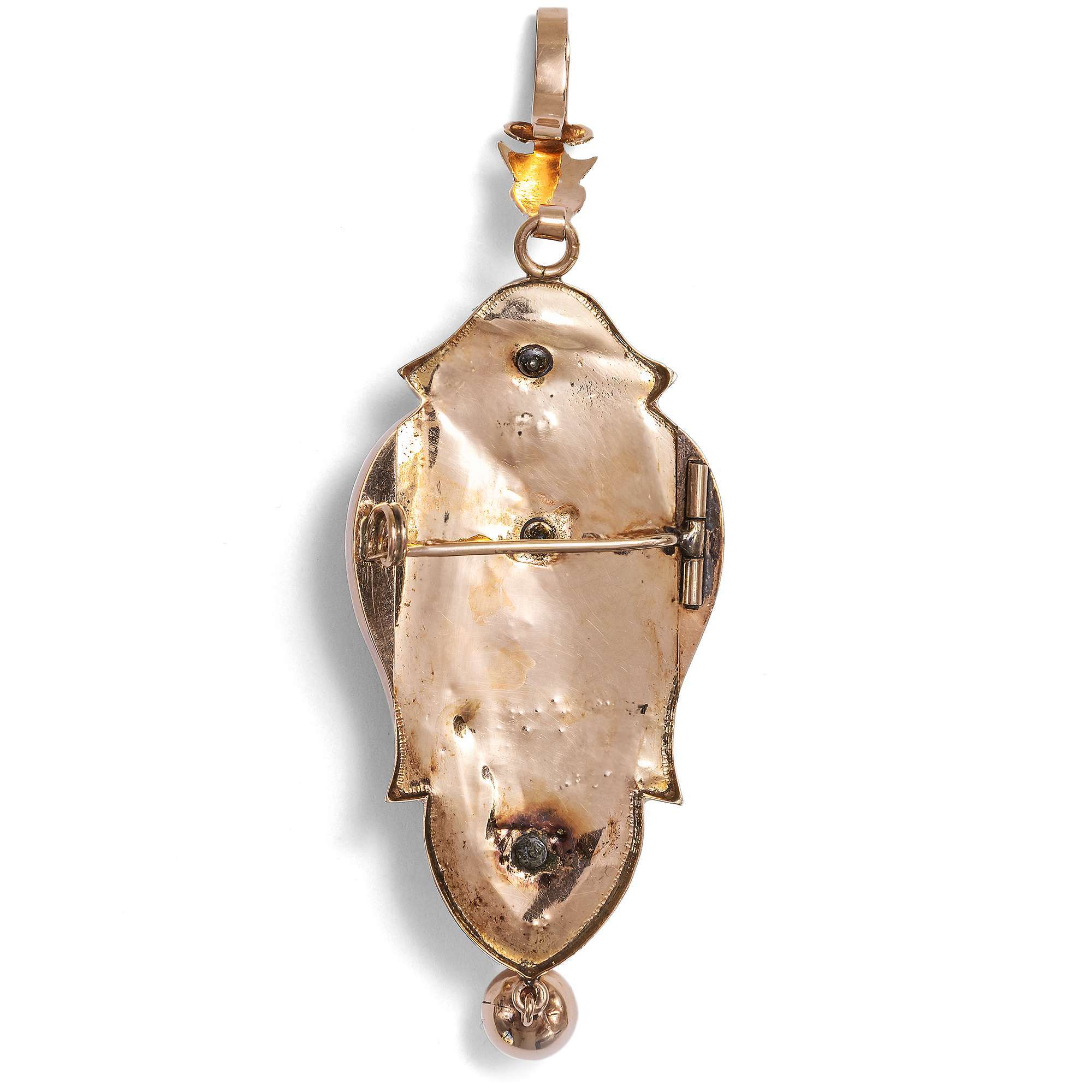 620752-hofer-antikschmuck-Antike-Demi-Parure-aus-Anhaenger-Brosche-und-Ohrringen-in-Rotgold-um-1875-Der-gute-Ton_3