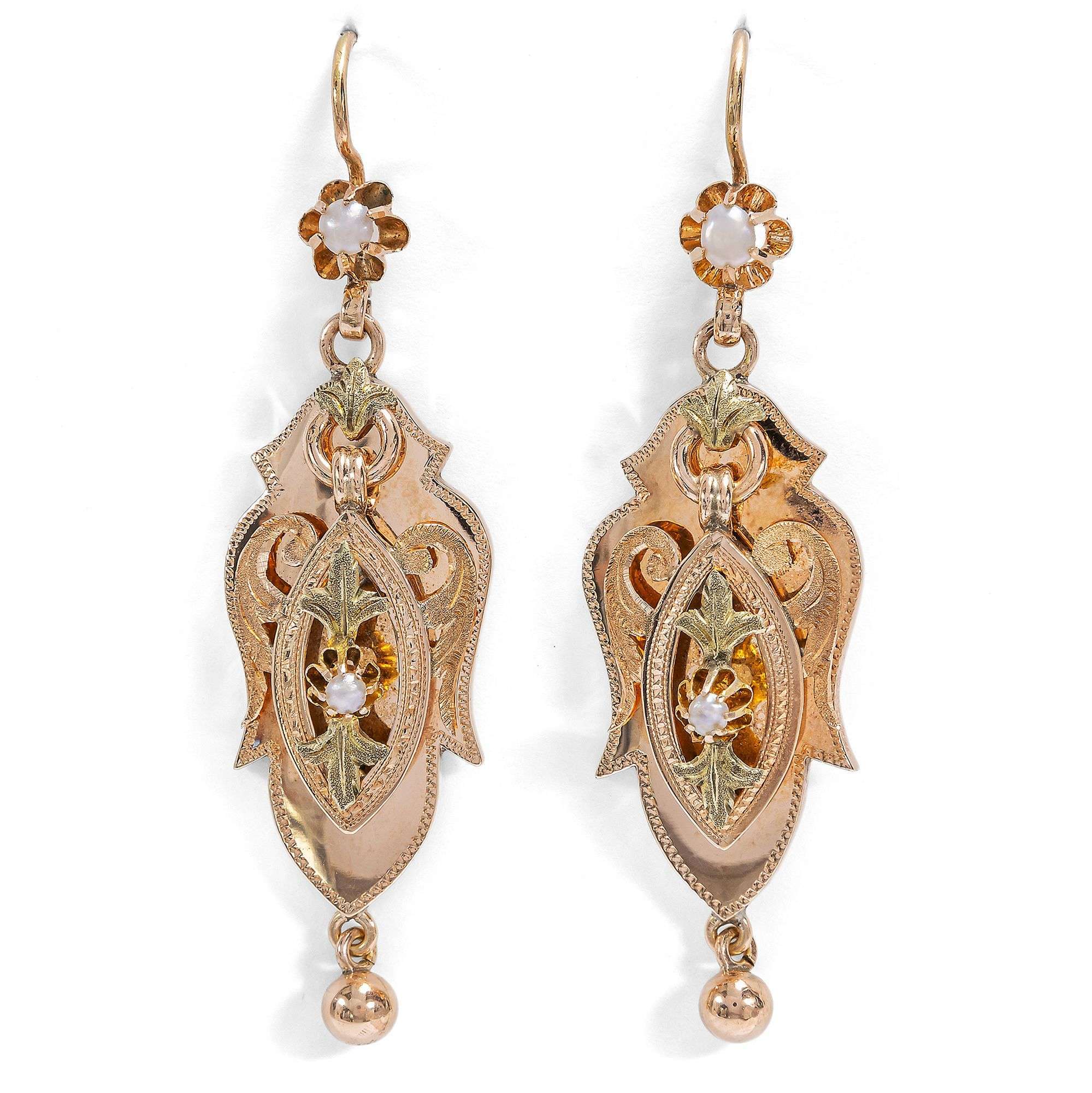 620752-hofer-antikschmuck-Antike-Demi-Parure-aus-Anhaenger-Brosche-und-Ohrringen-in-Rotgold-um-1875-Der-gute-Ton_5