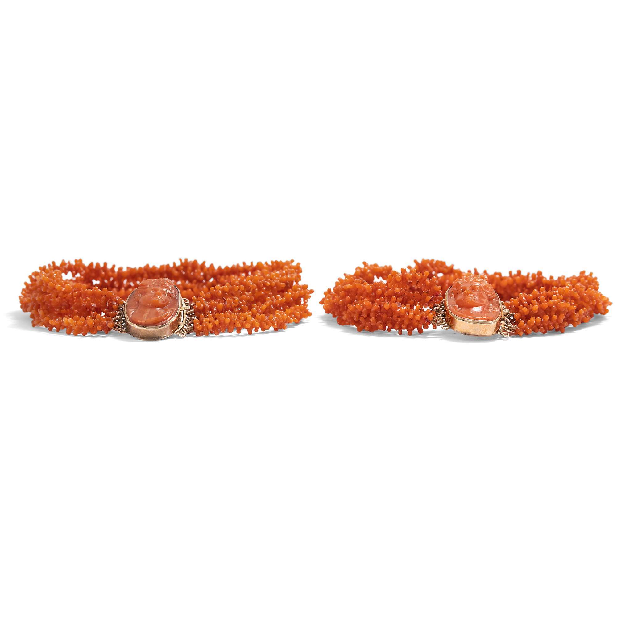 621941-hofer-antikschmuck-Antike-Korallen-Parure-aus-Collier-Armbaendern-und-Ohrringen-um-1825-und-spaeter-a-l-antique_8
