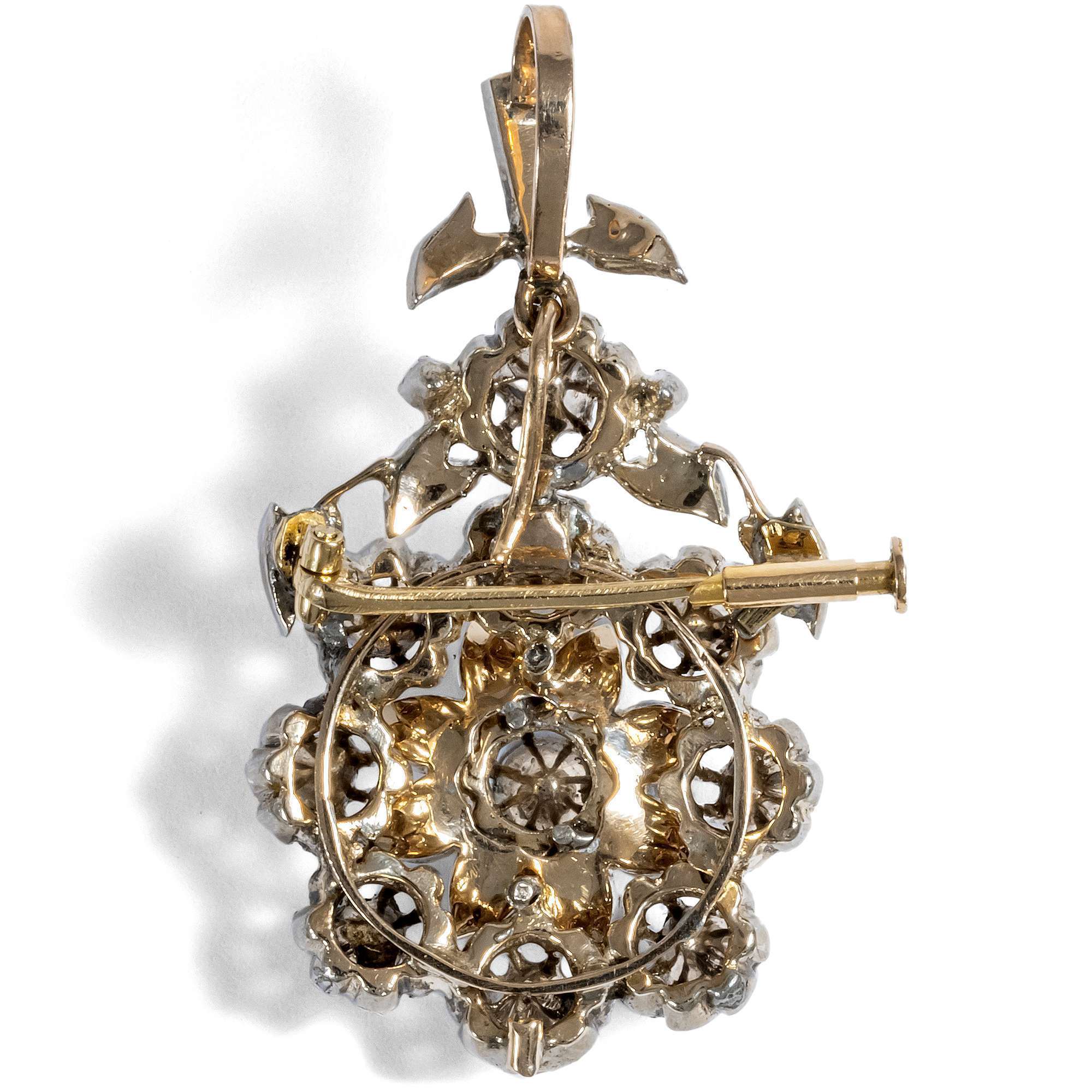 622324-hofer-antikschmuck-Romantische-Demi-Parure-mit-Diamantrosen-in-Silber-und-Gold-um-1870-bzw-um-1935-Rosen-aus-Prag_7