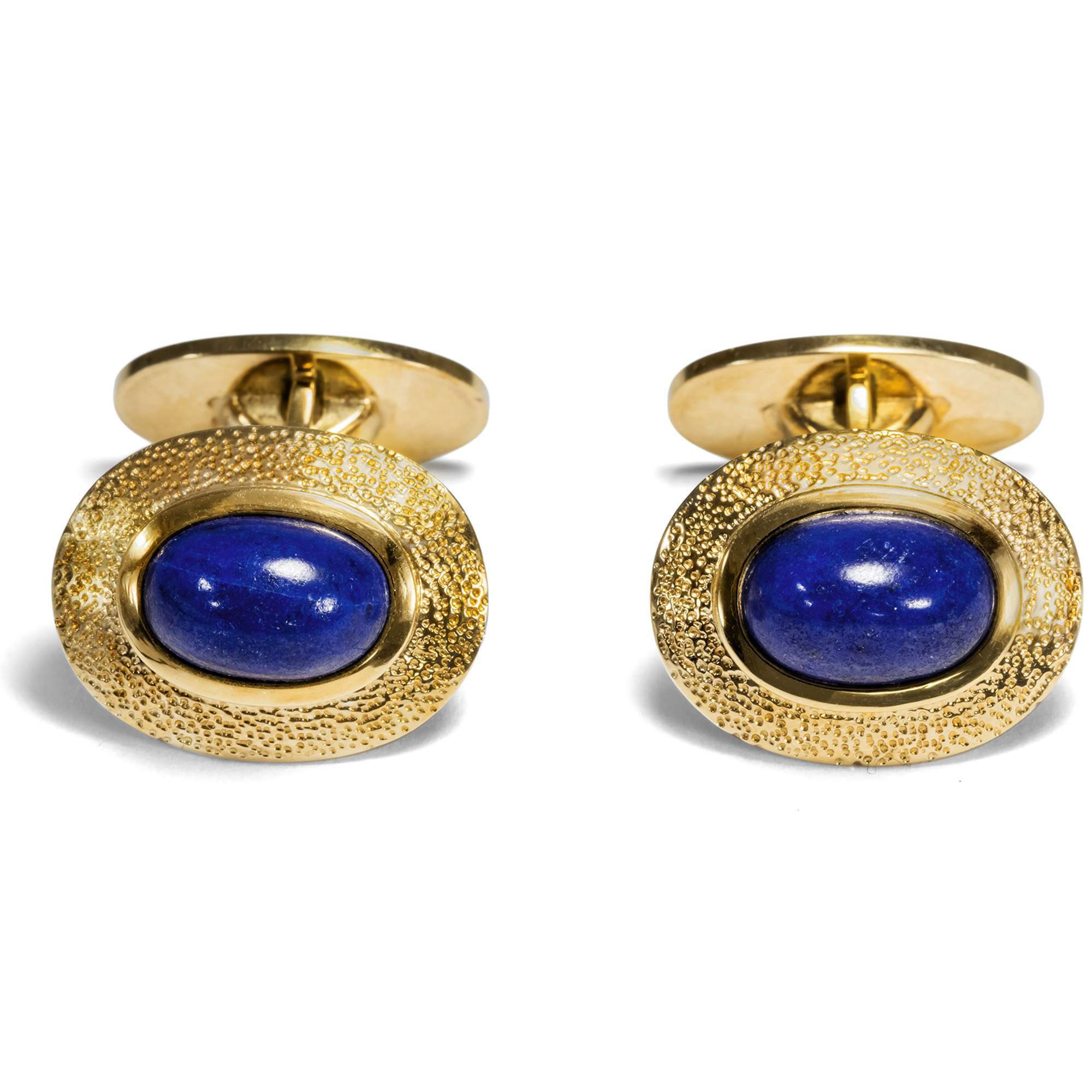 622876-hofer-antikschmuck-Stilvolle-vintage-Manschettenknoepfe-aus-Gold-und-Lapislazuli-um-1965-Nachthimmelblau-und-Gold