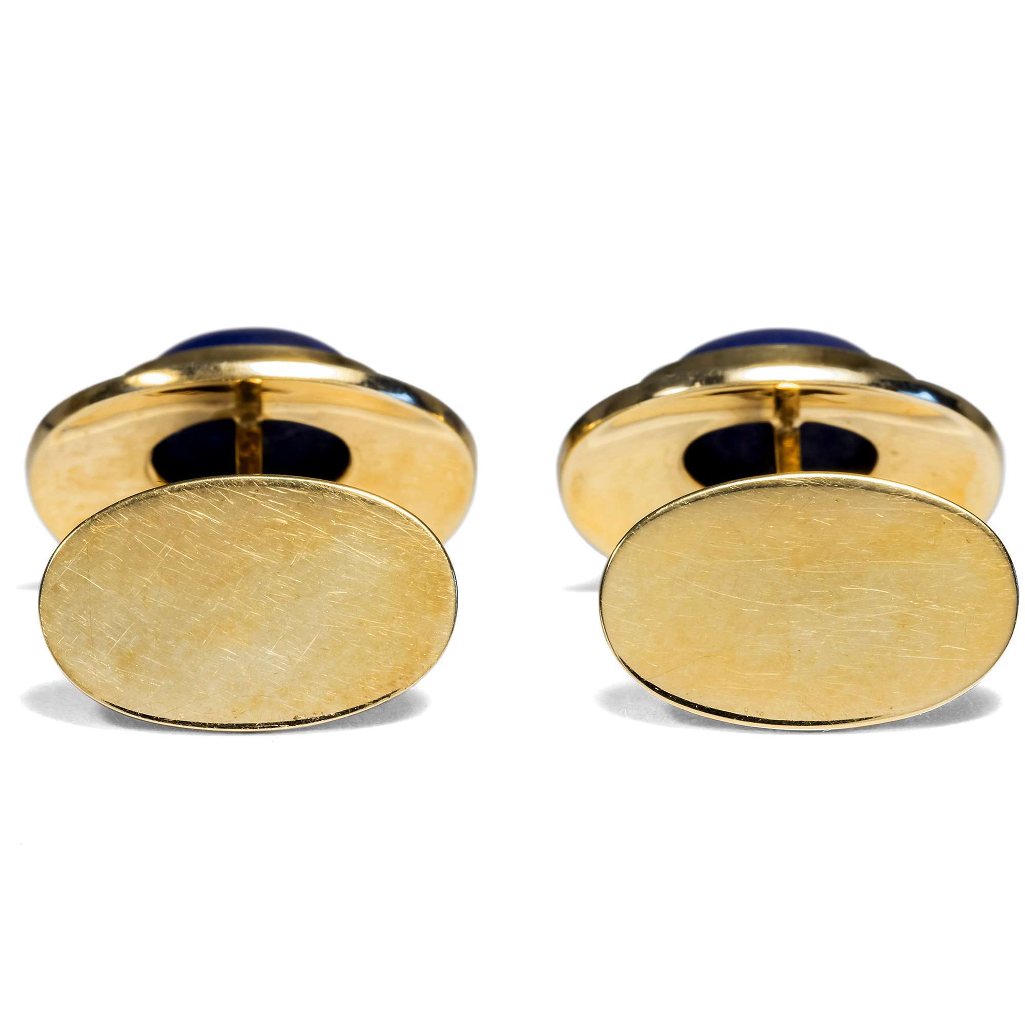 622876-hofer-antikschmuck-Stilvolle-vintage-Manschettenknoepfe-aus-Gold-und-Lapislazuli-um-1965-Nachthimmelblau-und-Gold_2