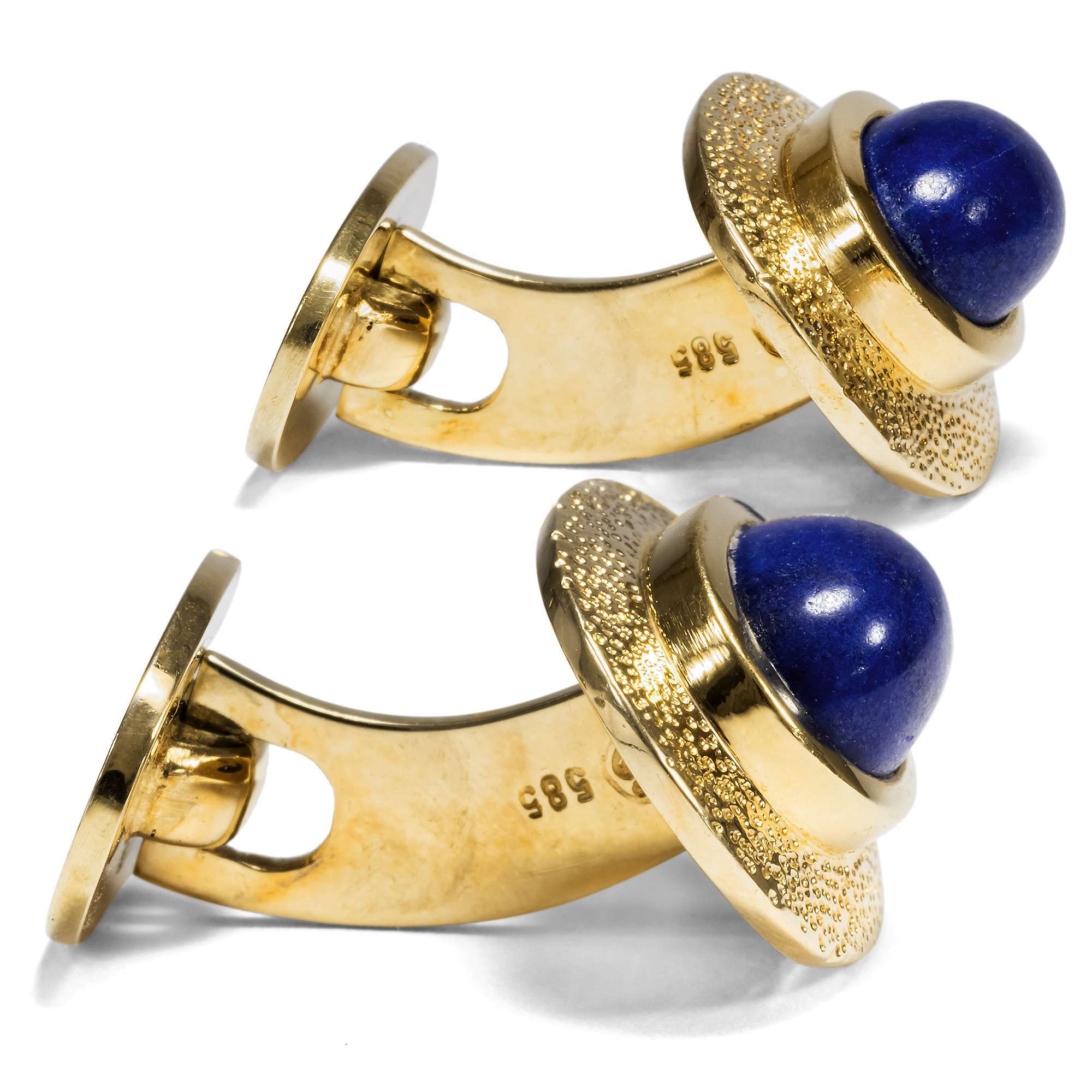 622876-hofer-antikschmuck-Stilvolle-vintage-Manschettenknoepfe-aus-Gold-und-Lapislazuli-um-1965-Nachthimmelblau-und-Gold_3
