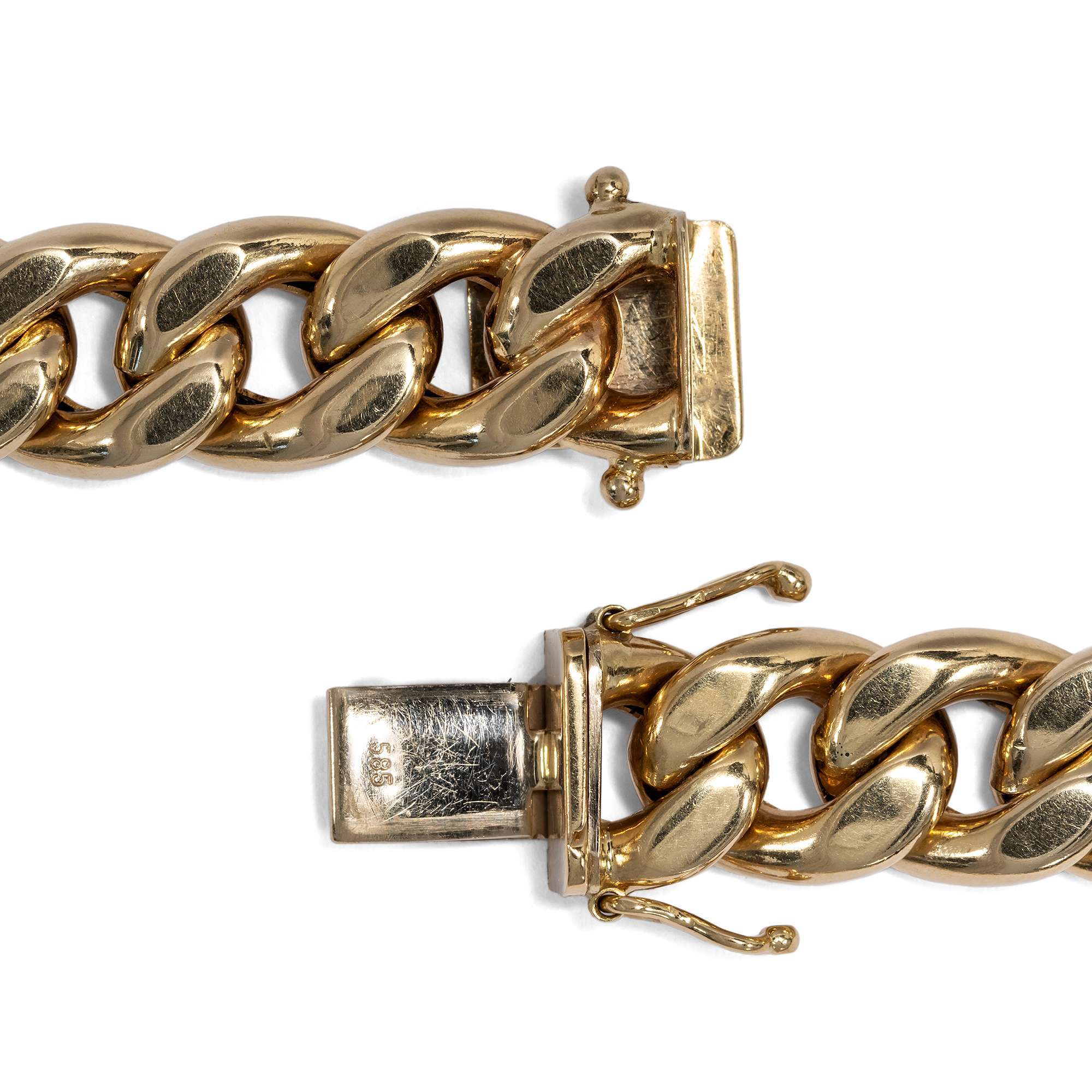 623826-hofer-antikschmuck-Breite-Panzerkette-aus-Gelb-und-Weissgold-mit-Diamanten-Deutschland-um-1965-Sonnenlicht-und-Sternenglanz_3