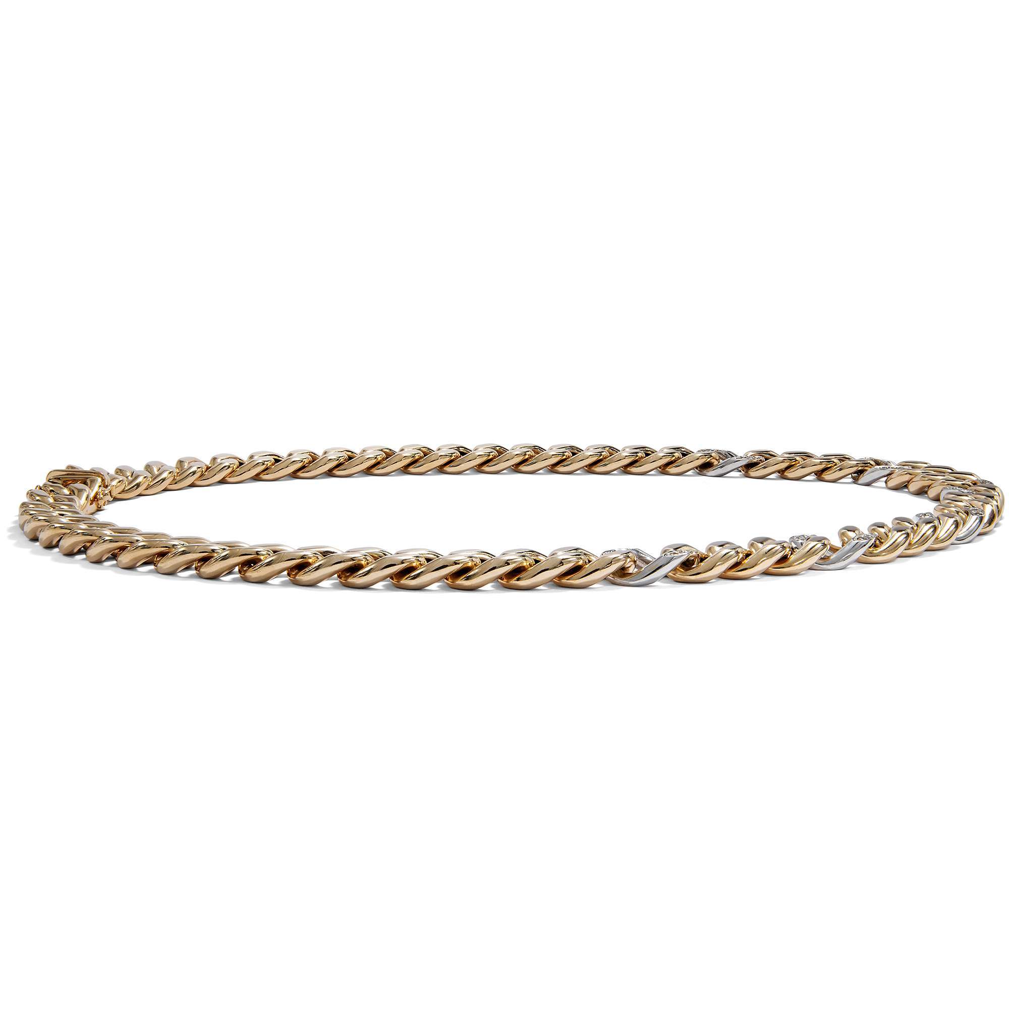 623826-hofer-antikschmuck-Breite-Panzerkette-aus-Gelb-und-Weissgold-mit-Diamanten-Deutschland-um-1965-Sonnenlicht-und-Sternenglanz_4