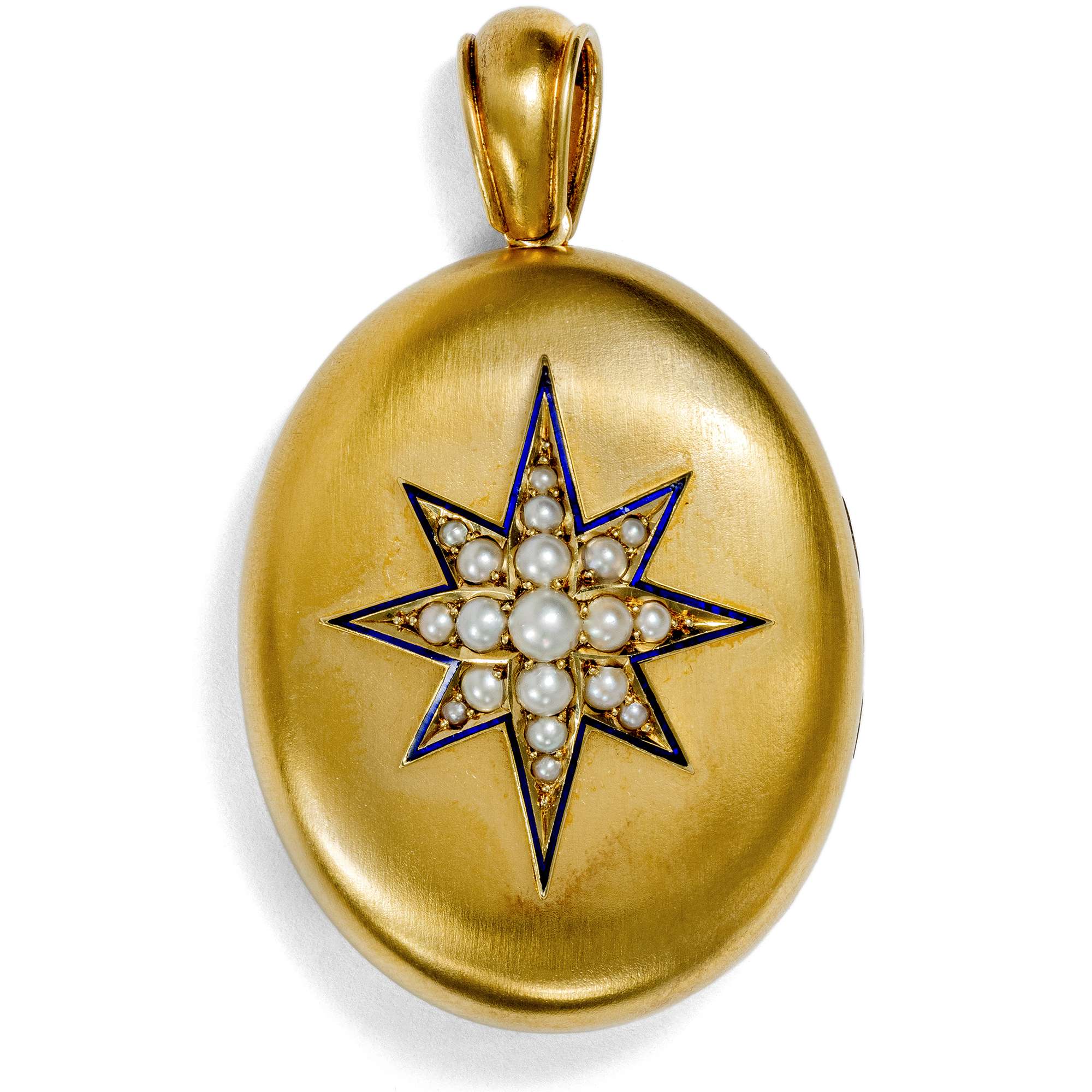 625336-hofer-antikschmuck-Viktorianischer-Medaillon-Amhaenger-aus-Gold-und-Perlen-datiert-1871-Mein-Stern