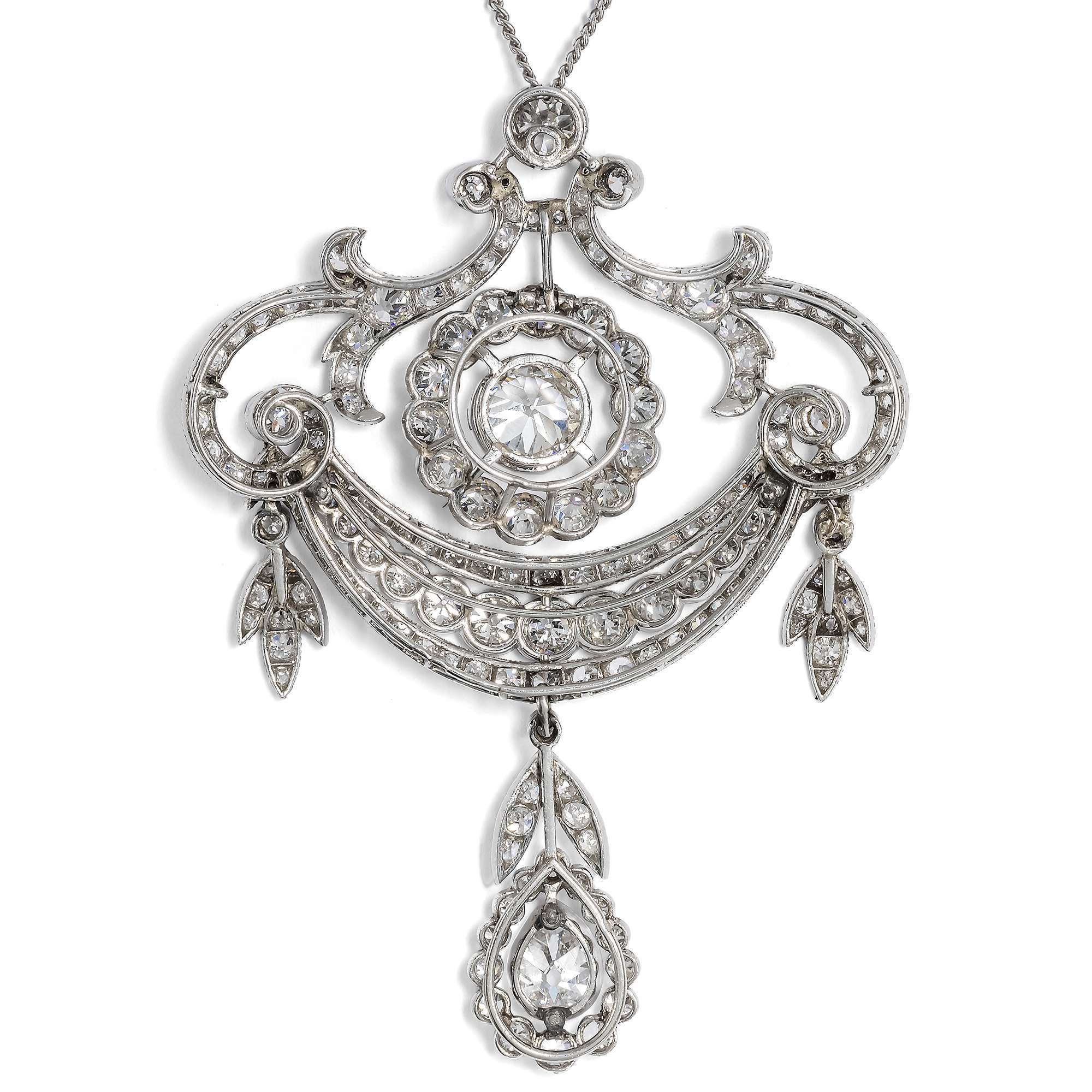625508-hofer-antikschmuck-Prachtvoller-Anhaenger-mit-Diamanten-in-Platin-um-1910-Style-Guirlande_4
