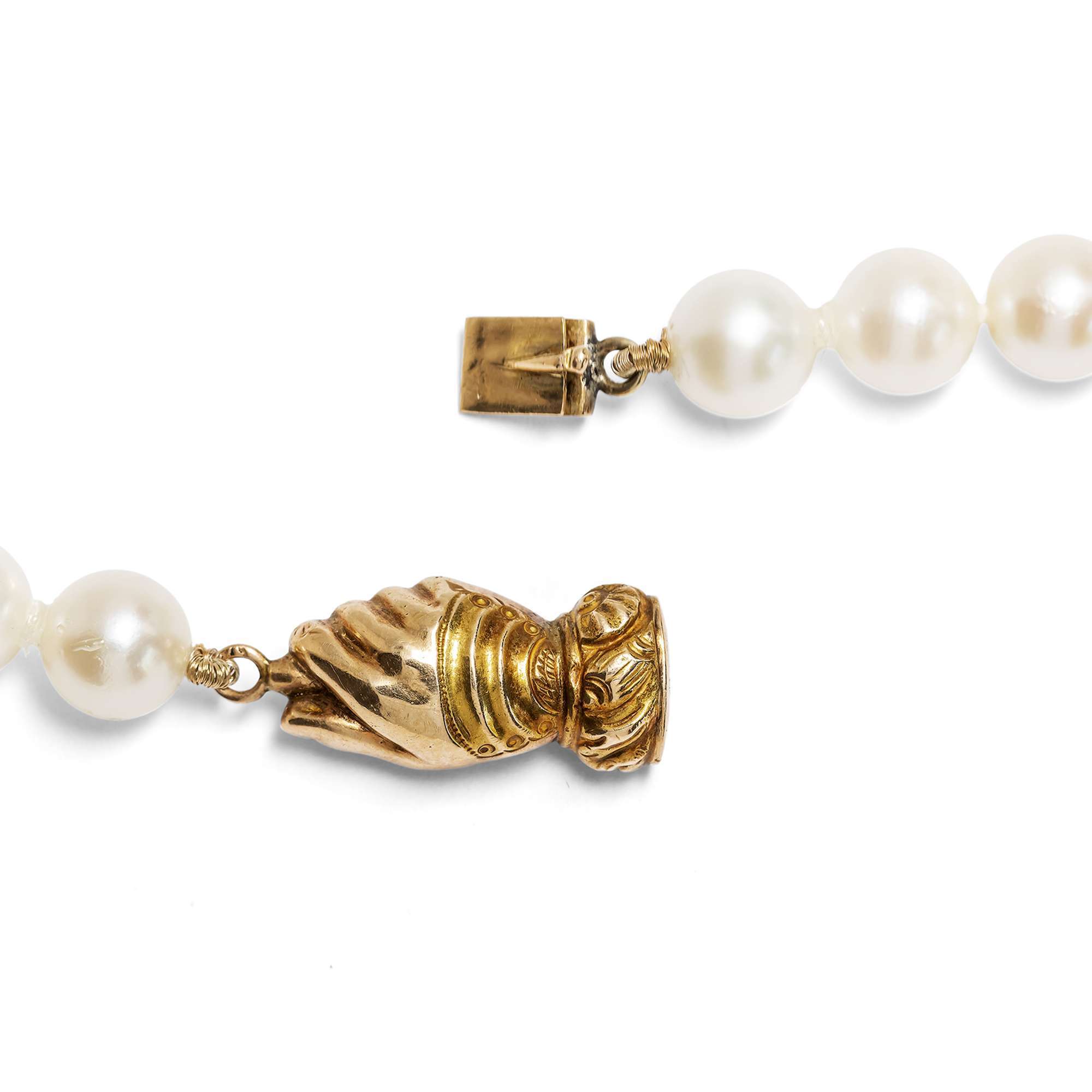 626345-hofer-antikschmuck-Lange-vintage-Perlenkette-mit-antiker-Biedermeier-Schliesse-um-1850-1970-Mani-in-fede_4