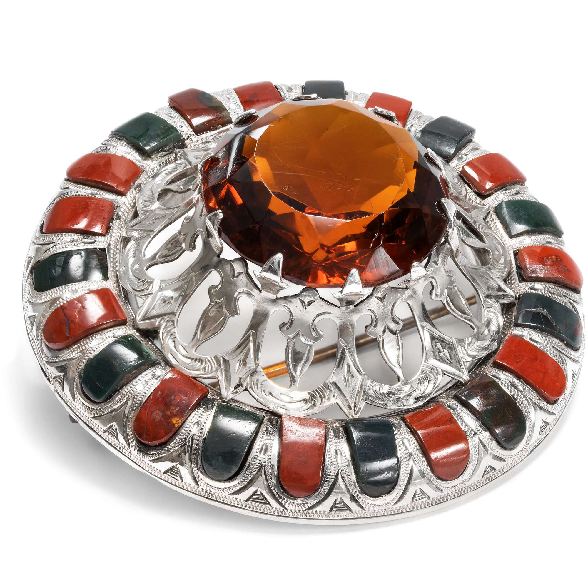 626915-hofer-antikschmuck-Viktorianische-Brosche-im-schottischen-Stil-in-Silber-um-1890-Mull-of-Kintyre_2