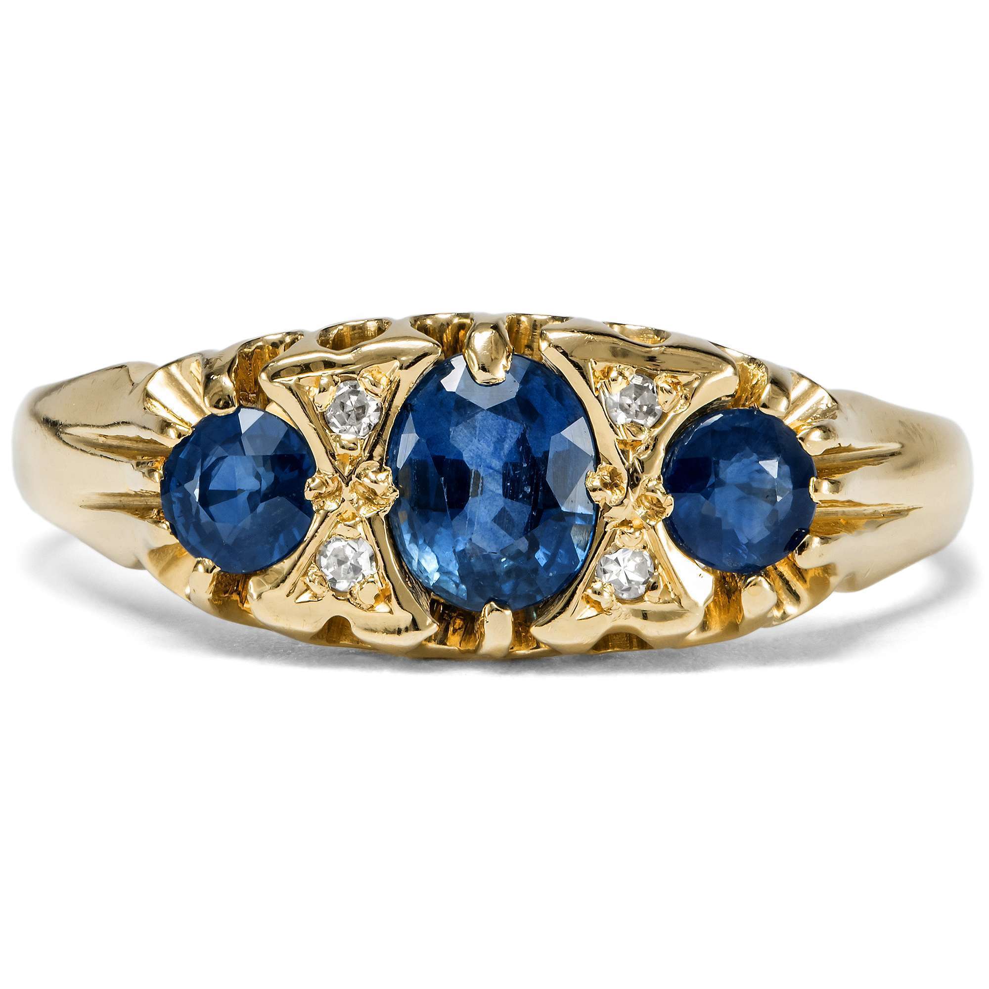 626938-hofer-antikschmuck-Moderner-Ring-in-historischer-Form-mit-Saphiren-und-Diamanten-in-Gold-England-um-1990-The-Englishness-of-English-Art_1