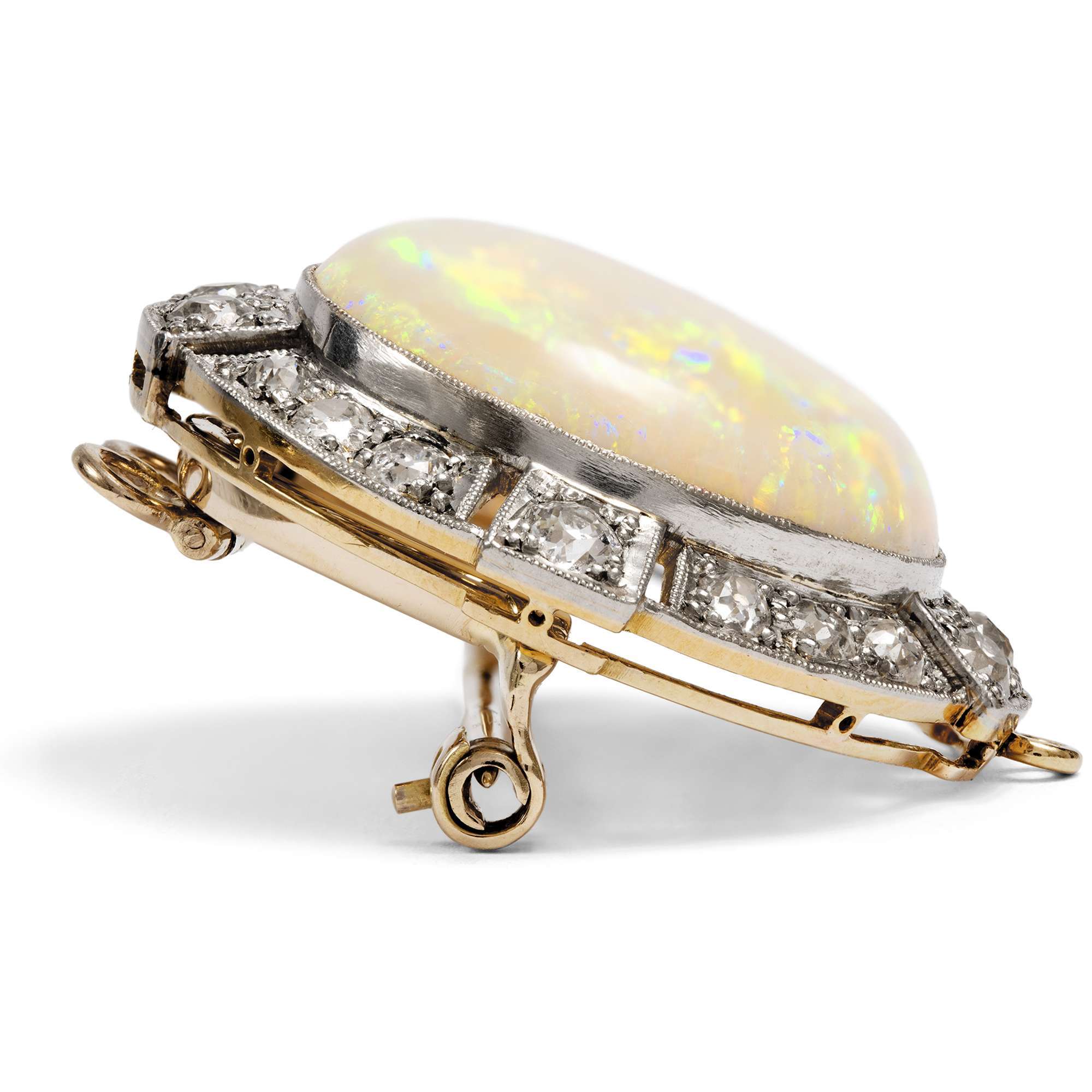627062-hofer-antikschmuck-Prachtvolle-Anhaenger-Brosche-mit-Opal-und-Diamanten-in-Platin-um-1920-Geheimnisvolle-Welten