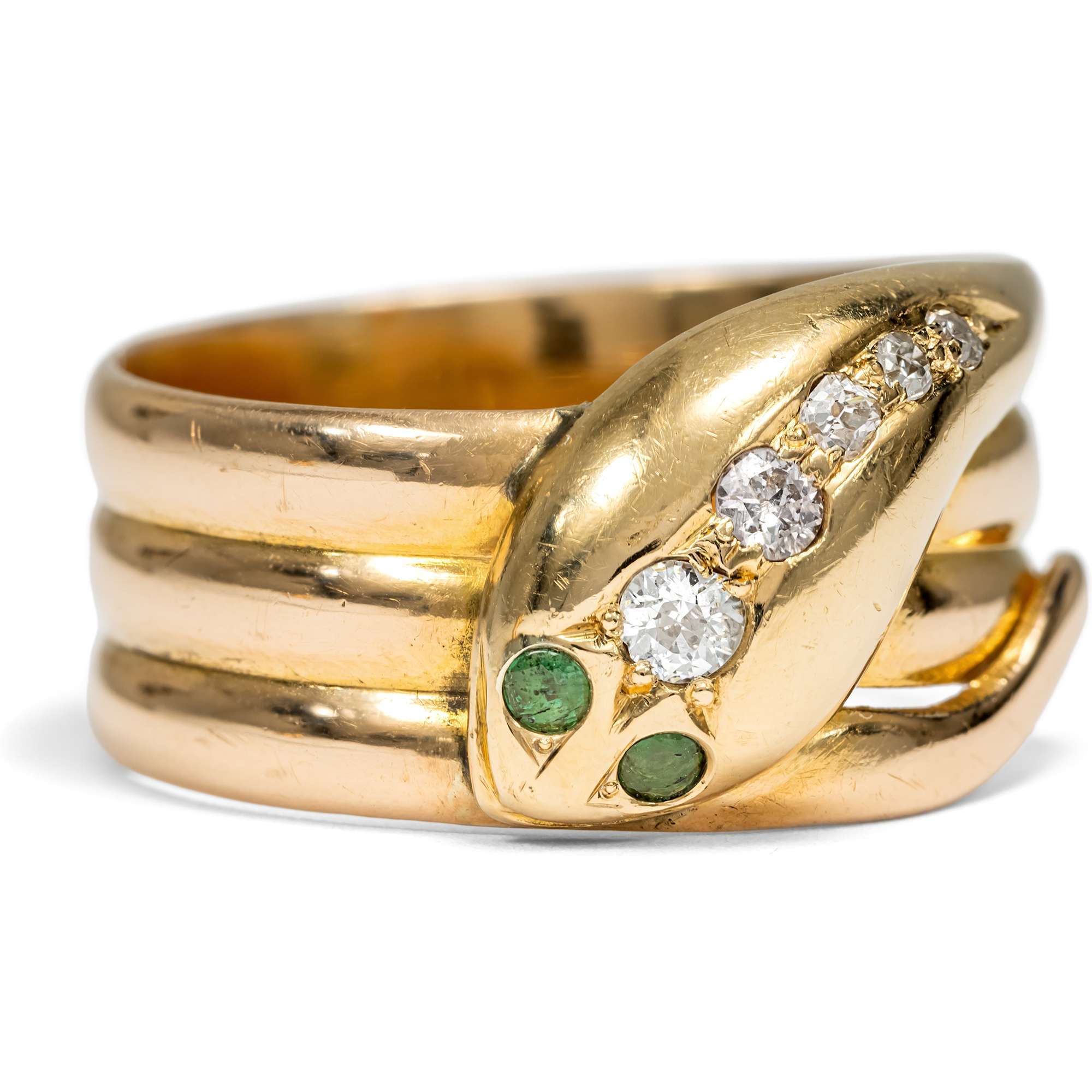 627071-hofer-antikschmuck-Viktorianischer-Schlangen-Ring-aus-Gold-mit-Diamanten-London-datiert-1920-Immer-bei-Dir_1