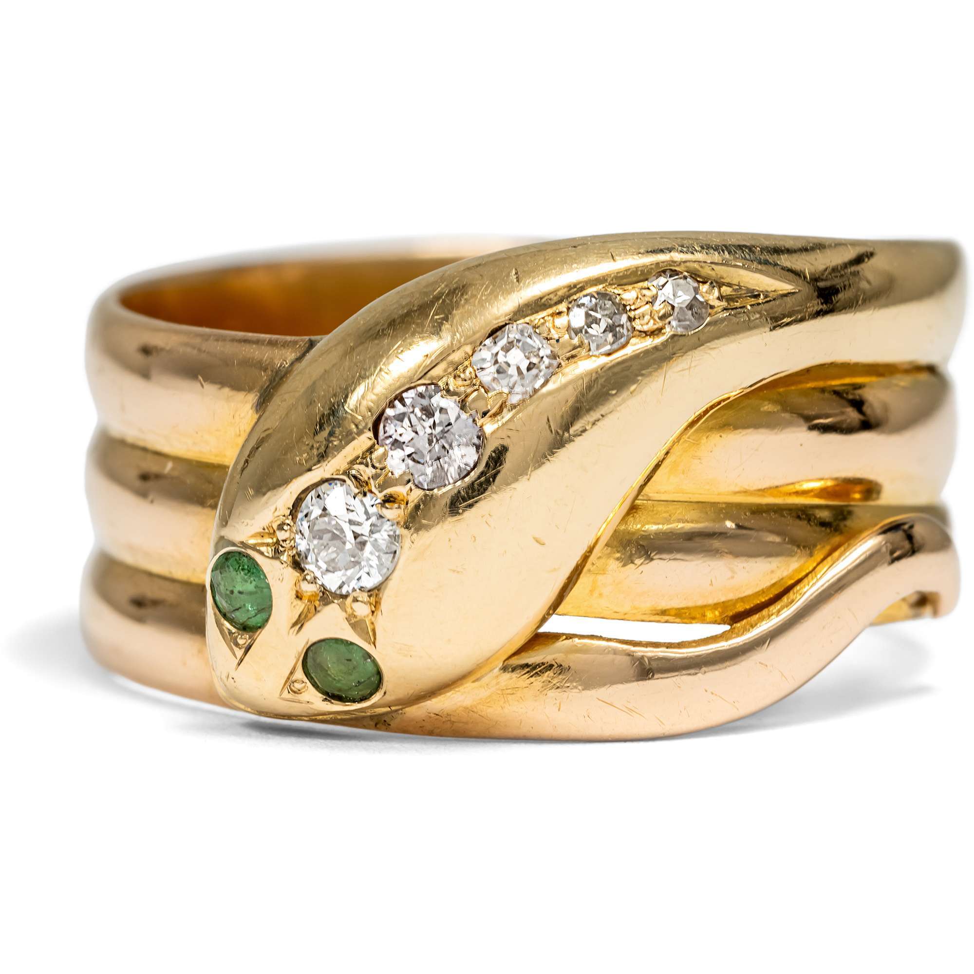 627071-hofer-antikschmuck-Viktorianischer-Schlangen-Ring-aus-Gold-mit-Diamanten-London-datiert-1920-Immer-bei-Dir_3