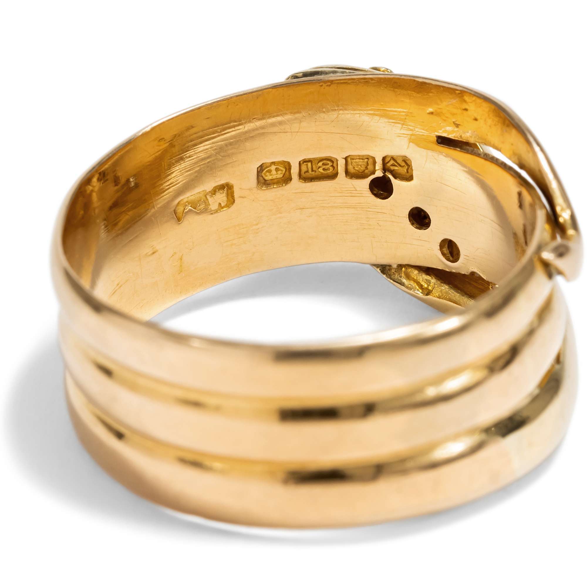 627071-hofer-antikschmuck-Viktorianischer-Schlangen-Ring-aus-Gold-mit-Diamanten-London-datiert-1920-Immer-bei-Dir_6