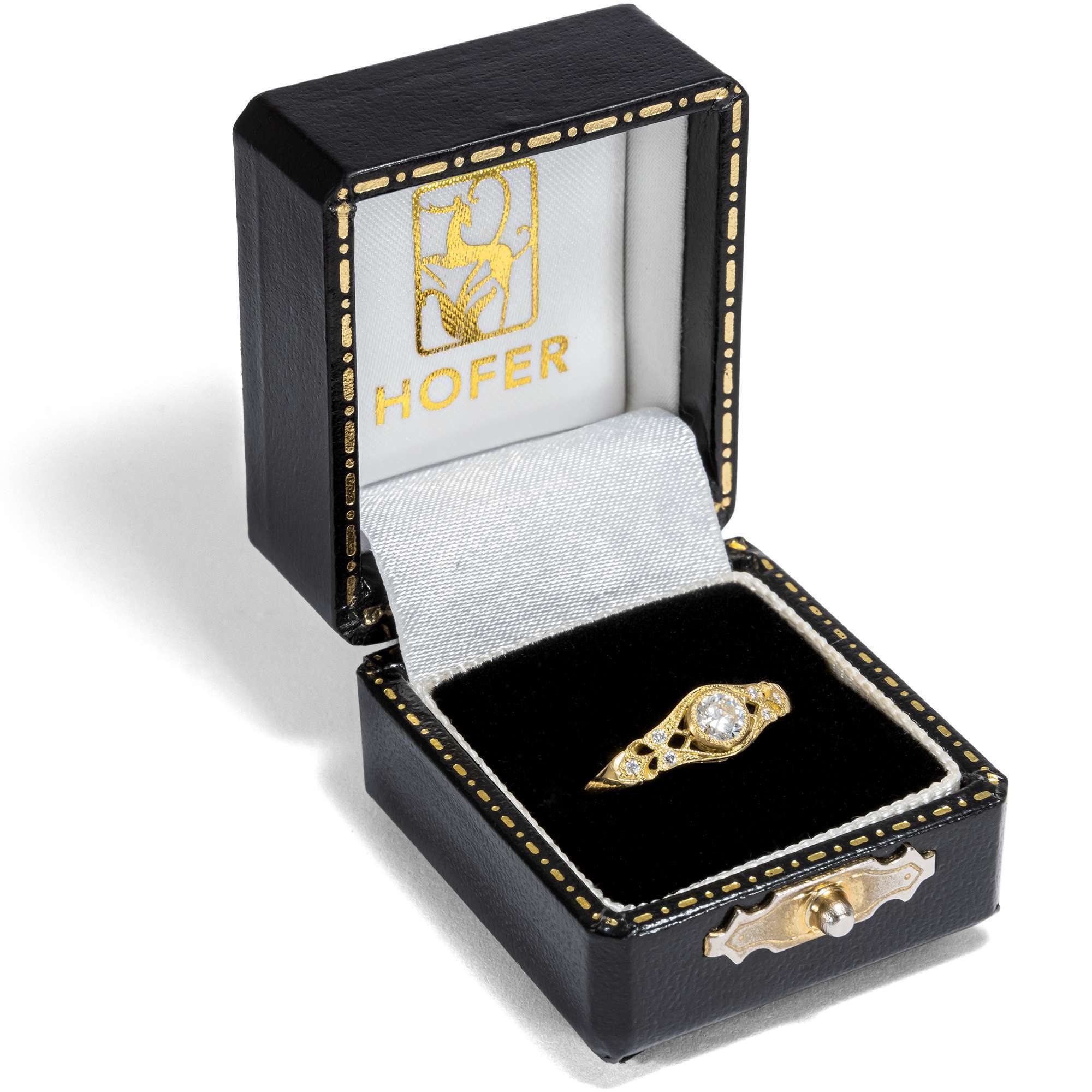 627485-hofer-antikschmuck-Ungetragener-Ring-mit-lupenreinem-0-30-ct-GIA-Brillant-in-Gold-aus-unserer-Werkstatt-Grosses-Lieblingsstueck-in-Gelbgold_3